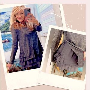 Mur Mur, Soft & Uniquely Designed! Truly a Lovely Top in Excellent Condition, M